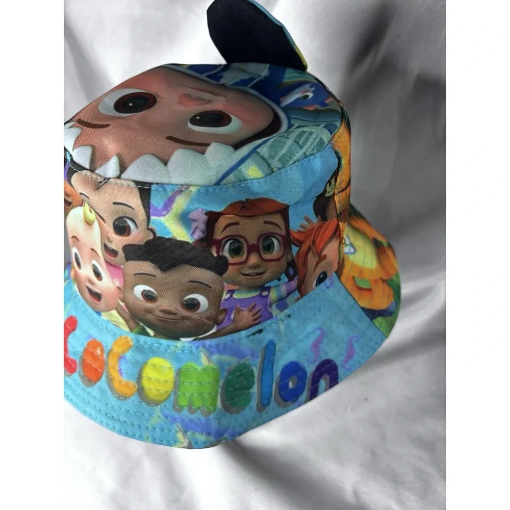 Cocomelon JJ Bucket‎ Hat Reversible Sun Hat Boys And Girls